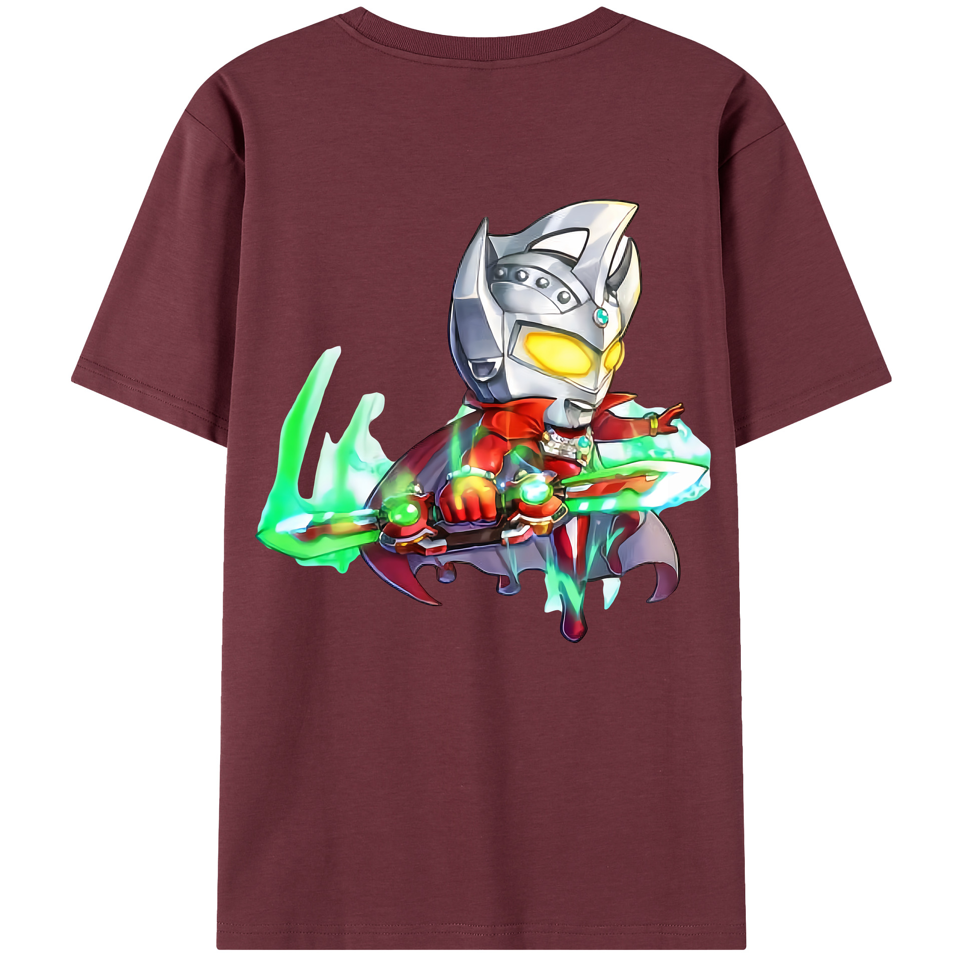 （画像用） ウルトラマン Ultraman 綿100％半袖Tシャツ（背面プリント）